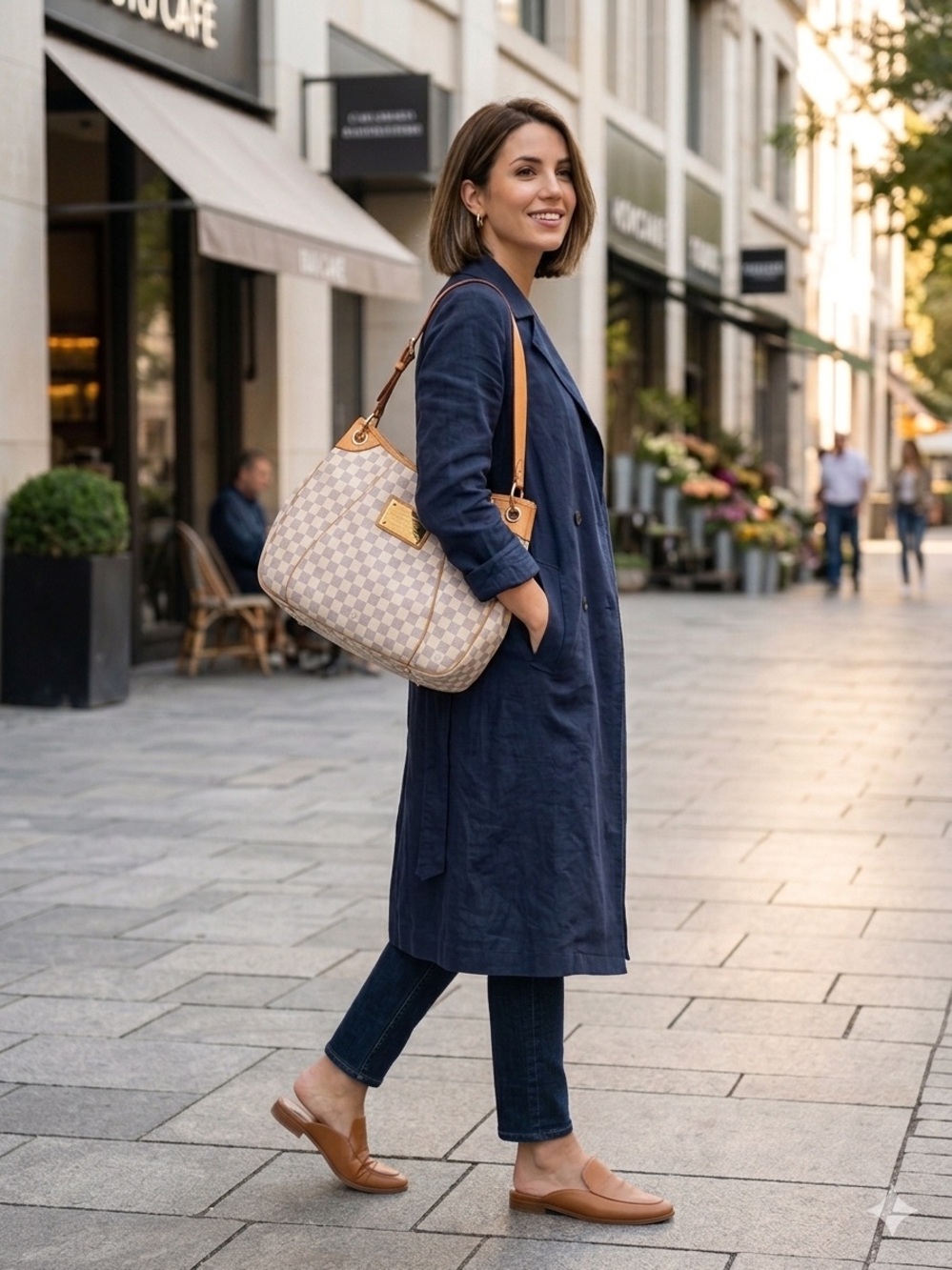 Louis Vuitton Damier Azur Galliera PM - AS IS Rehab Candidate - Picture 2 of 16
